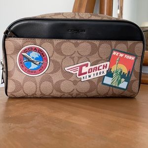 Coach New York Travel Makeup Bag